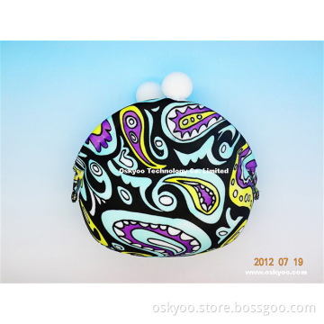 Personalized Silicone Coin Purse Wallet (SW108)
